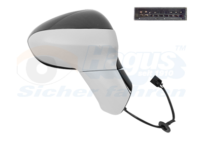 VAN WEZEL Außenspiegel Rechts - Elektrisch Verstellbar Für Ford Transporter