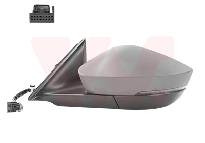 VAN WEZEL Außenspiegel Links Für VW T4 Transporter - Originalersatz 5874811