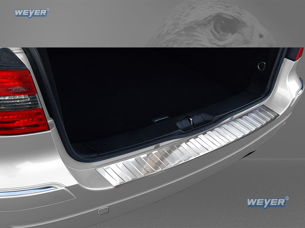 Ladekantenschutz Edelstahl Für Mercedes B-Klasse W245 (2005-2008) – Mit Abkantung