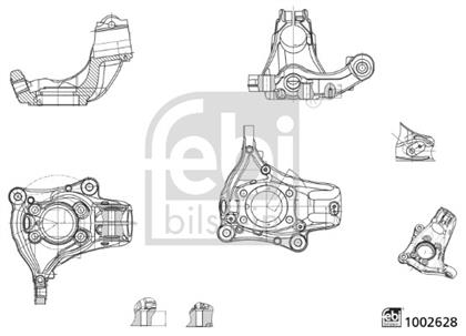 Achsschenkel, Radaufhängung