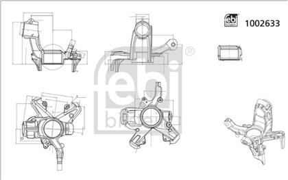 Achsschenkel, Radaufhängung