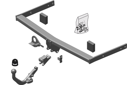 Anhängerkupplung abnehmbar