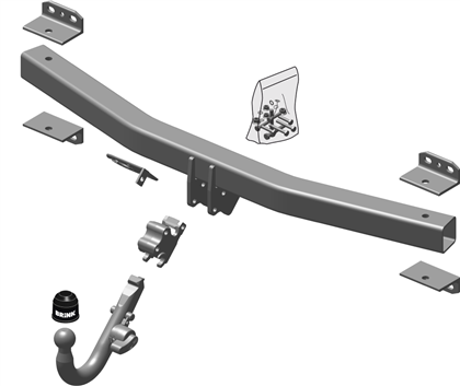 Anhängerkupplung abnehmbar