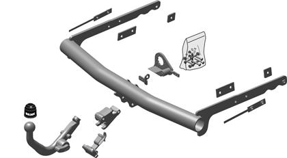 Anhängerkupplung abnehmbar