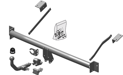 Anhängerkupplung abnehmbar