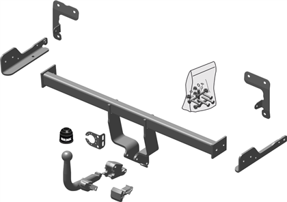 Anhängerkupplung abnehmbar
