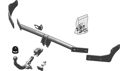 Anhängerkupplung abnehmbar
