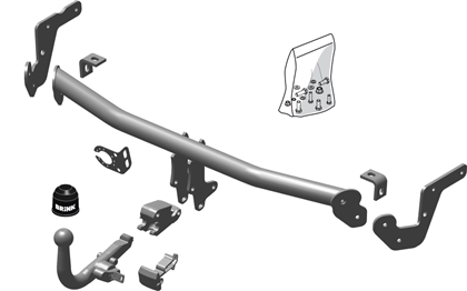 Anhängerkupplung abnehmbar