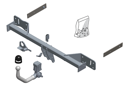Anhängerkupplung abnehmbar