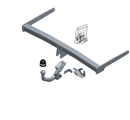 Anhängerkupplung abnehmbar