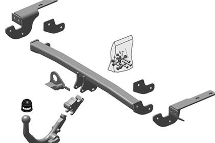 Anhängerkupplung abnehmbar