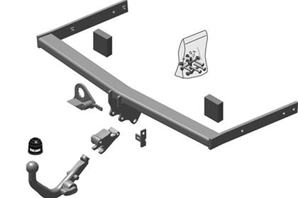 Anhängerkupplung abnehmbar
