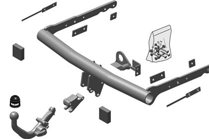 Anhängerkupplung abnehmbar