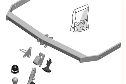 Anhängerkupplung abnehmbar