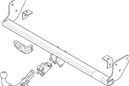 Anhängerkupplung abnehmbar