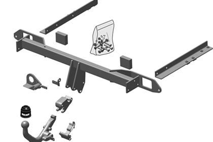Anhängerkupplung abnehmbar