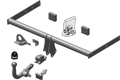 Anhängerkupplung abnehmbar