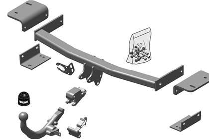 Anhängerkupplung abnehmbar
