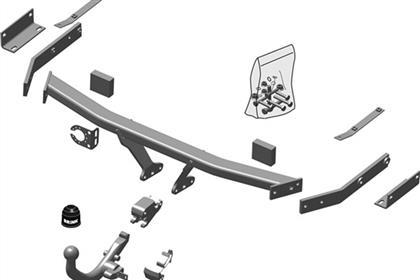 Anhängerkupplung abnehmbar