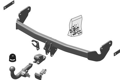 Anhängerkupplung abnehmbar