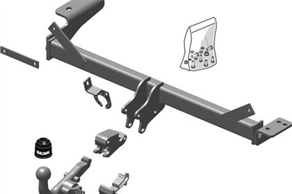 Anhängerkupplung abnehmbar