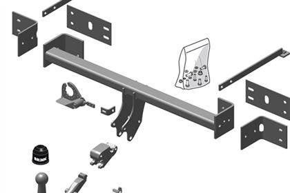 Anhängerkupplung abnehmbar
