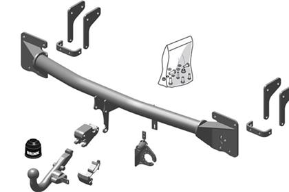 Anhängerkupplung abnehmbar