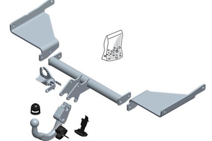 Anhängerkupplung abnehmbar