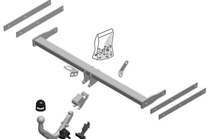 Anhängerkupplung abnehmbar