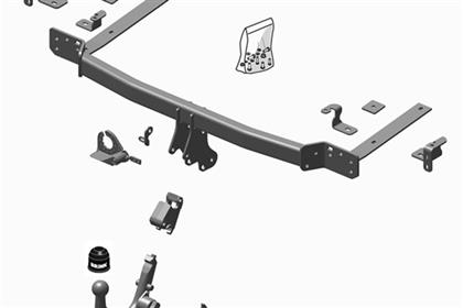 Anhängerkupplung abnehmbar