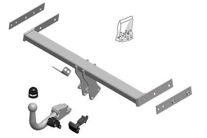Anhängerkupplung abnehmbar