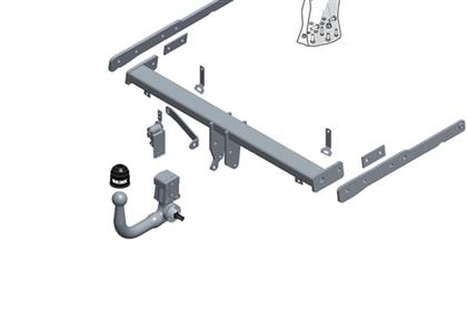 Anhängerkupplung abnehmbar