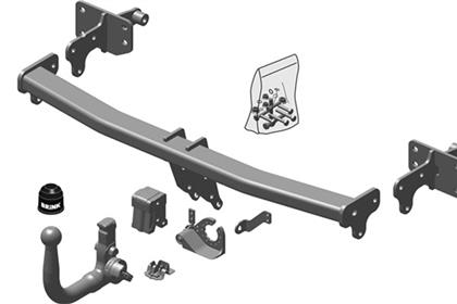 Anhängerkupplung abnehmbar