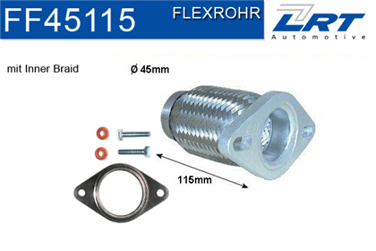 Flexrohr, Abgasanlage