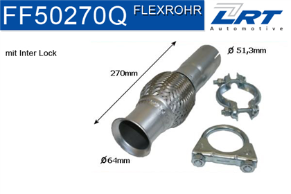 Flexrohr, Abgasanlage