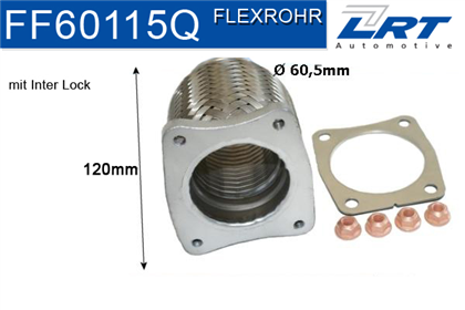 Flexrohr, Abgasanlage