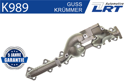 Krümmer, Abgasanlage