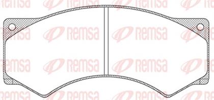 Bremsbelagsatz vorne