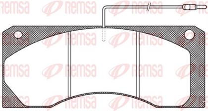 Bremsbelagsatz vorne
