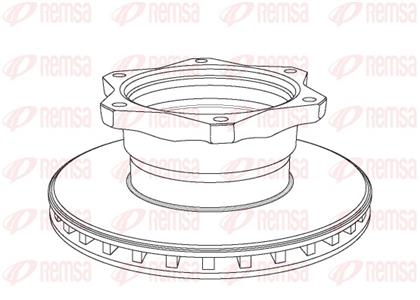 Bremsscheibe belüftet hinten Mercedes