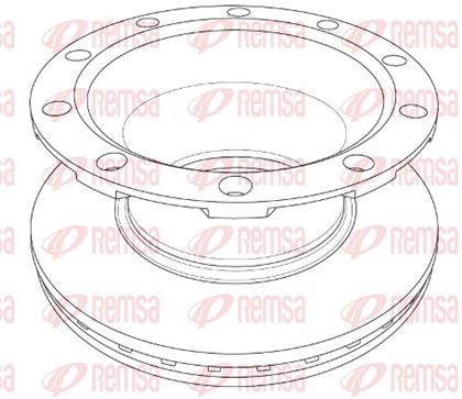 Bremsscheibe belüftet Vauxhall