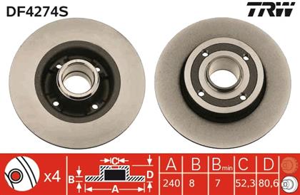 Bremsscheibe hinten