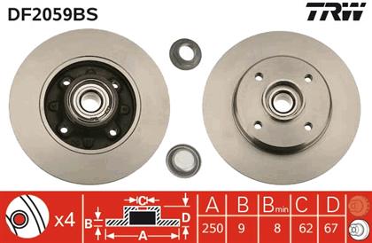 Bremsscheibe hinten