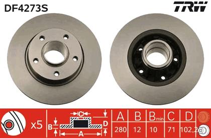 Bremsscheibe hinten