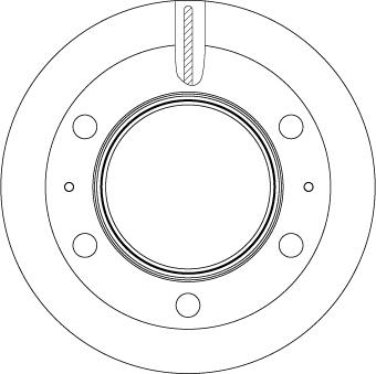 Bremsscheibe belüftet Nissan