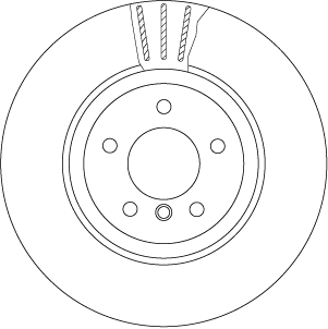 Bremsscheibe belüftet hinten BMW