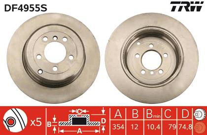 Bremsscheibe hinten Land Rover
