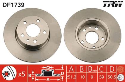 Bremsscheibe hinten