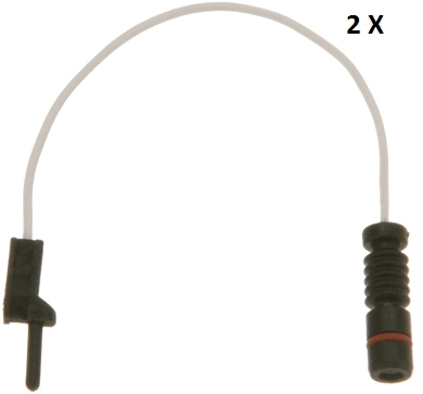 Warnkontakt, Bremsbelagverschleiß