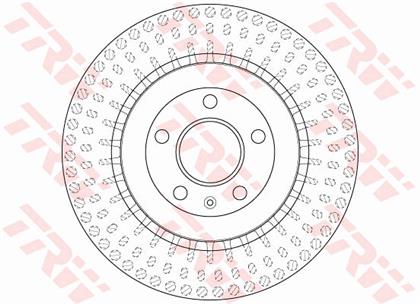 Bremsscheibe belüftet hinten